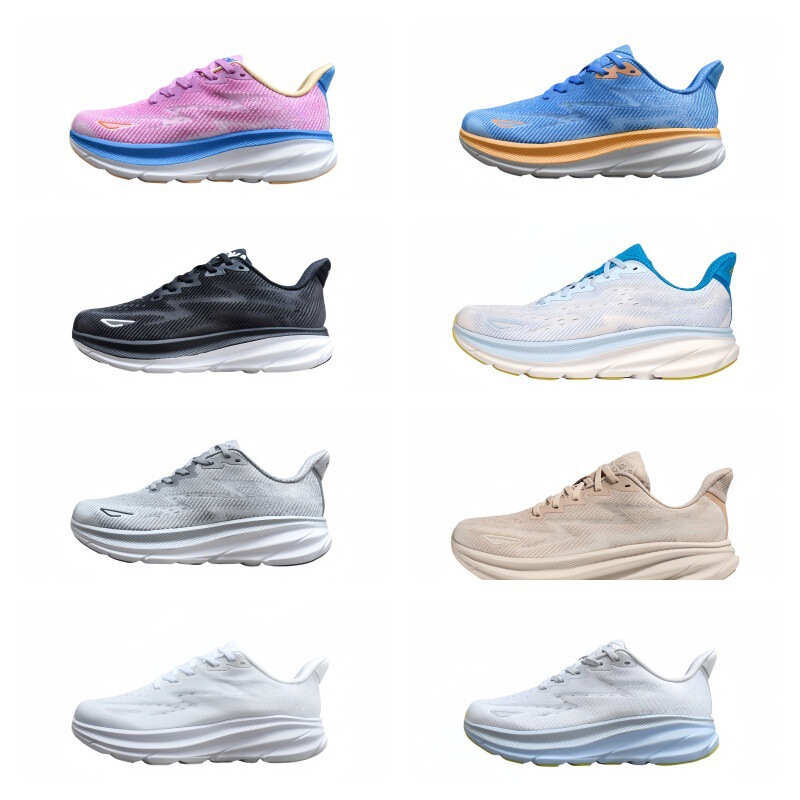 Putian Shoes Clifton 9 Sports Shoes Breathable Casual Men's and Women's Cushioning Breathable Wear-Resistant Outdoor Sports Running Shoes