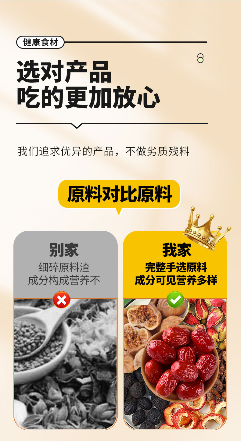 Wumei Dandelion Root Tea Blend 8g x 12 Bags Cold Brew Herbal Wellness Tea with Hawthorn Rose Fig quality and texture
