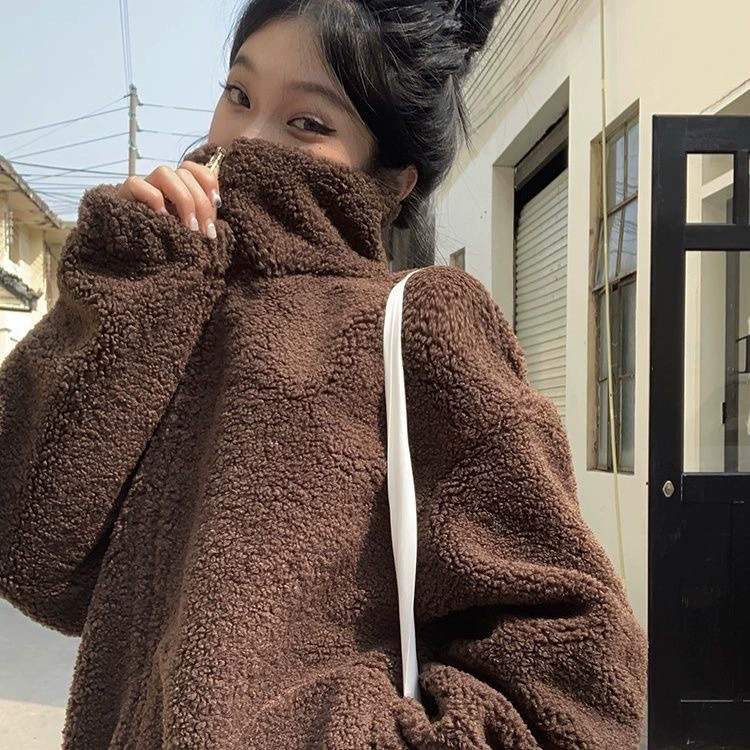 Демисезонная бархатная модная куртка, oversize, увеличенная толщина
