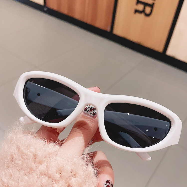 Casual Hip-hop Geometric Ac Cat Eye Full Frame Women's Sunglasses display picture 8