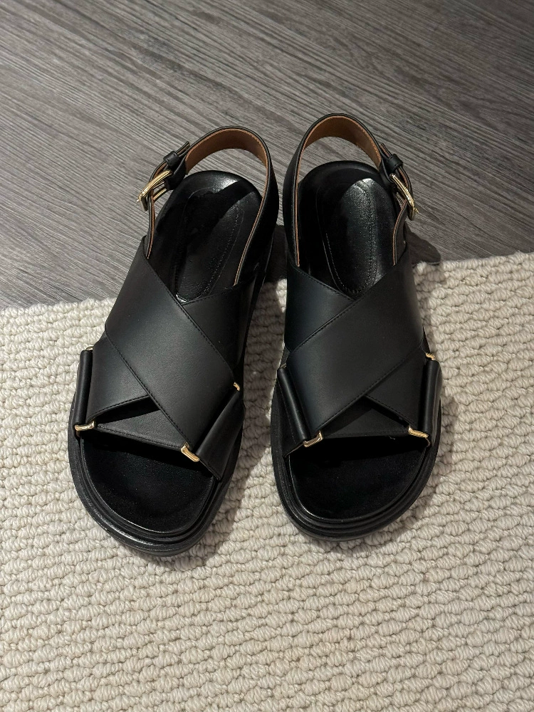 Версия из воловьей кожи ~ Женские сандалии с открытым носком из натуральной кожи, увеличивающие рост, летние миниатюрные римские сандалии, увеличивающие рост, для уличной одежды.