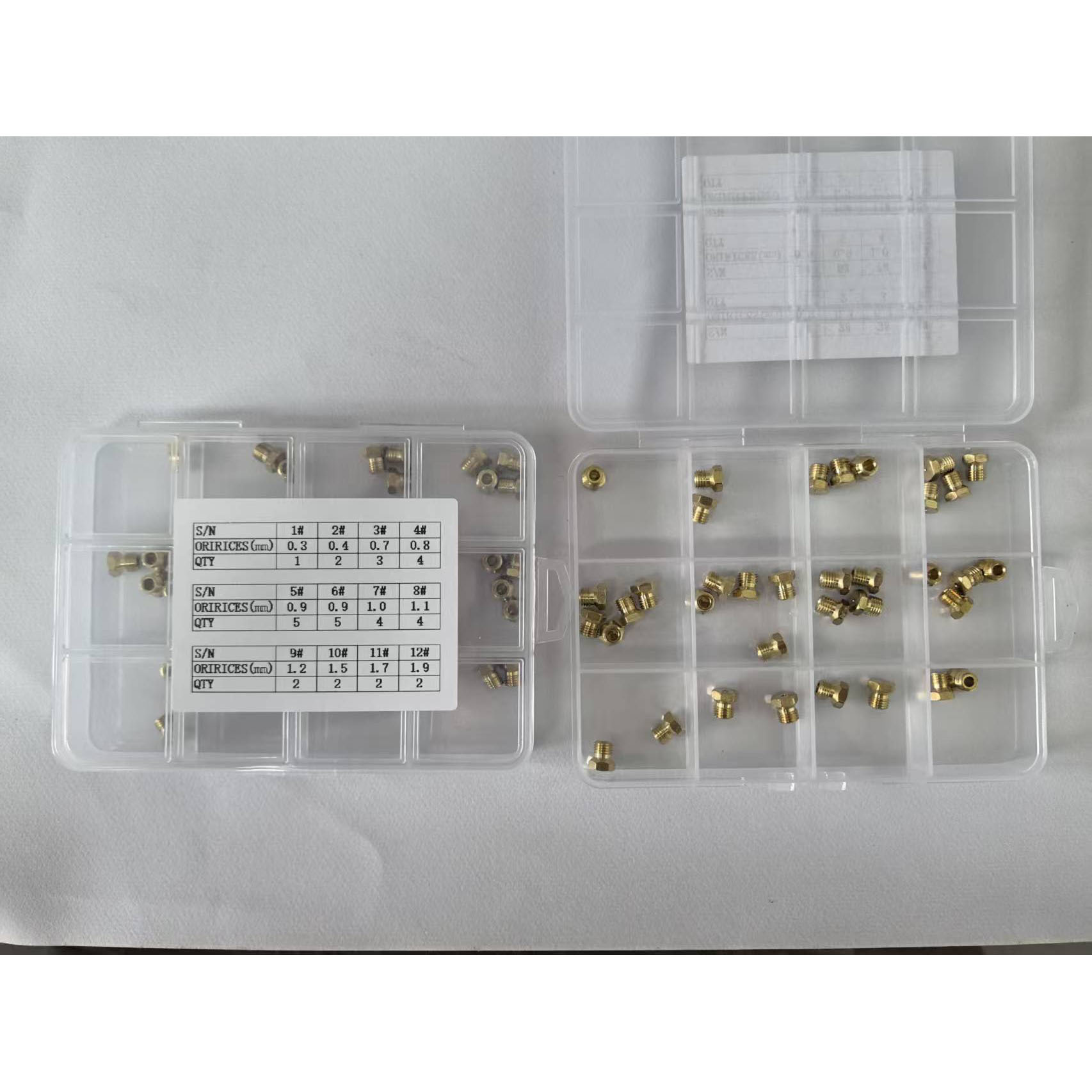 Accesorios SABAF Boquilla de cobre 0.3-0.4-0.7-0.8-0.9-1.0-1.1-1. 1-2. 5-1. 5-1.7-1.9. image 3
