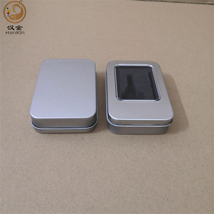 开窗刮痧板穿戴甲包装铁盒 指甲钳铁盒 分泌体悬液水光针铁盒包装