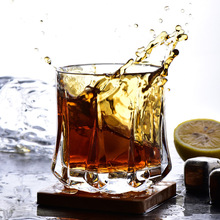 威士忌酒杯洋酒杯水晶玻璃家用ins风北欧古典酒吧喝啤酒杯子批发
