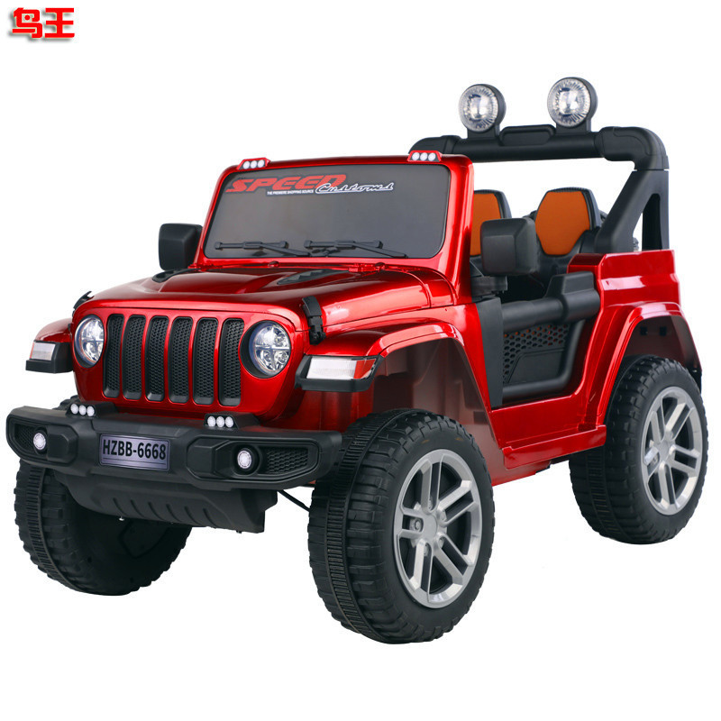 Power Wheel Drive children's car Children's electric Jeep toy car can sit children children's electric sports car