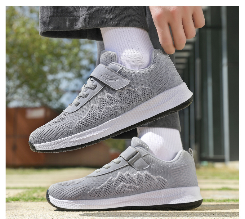 Cross-border Plus-size Breathable Walking Shoes, Lightweight Soft-soled Sneakers Middle-aged Men, Casual_vogvips.com
