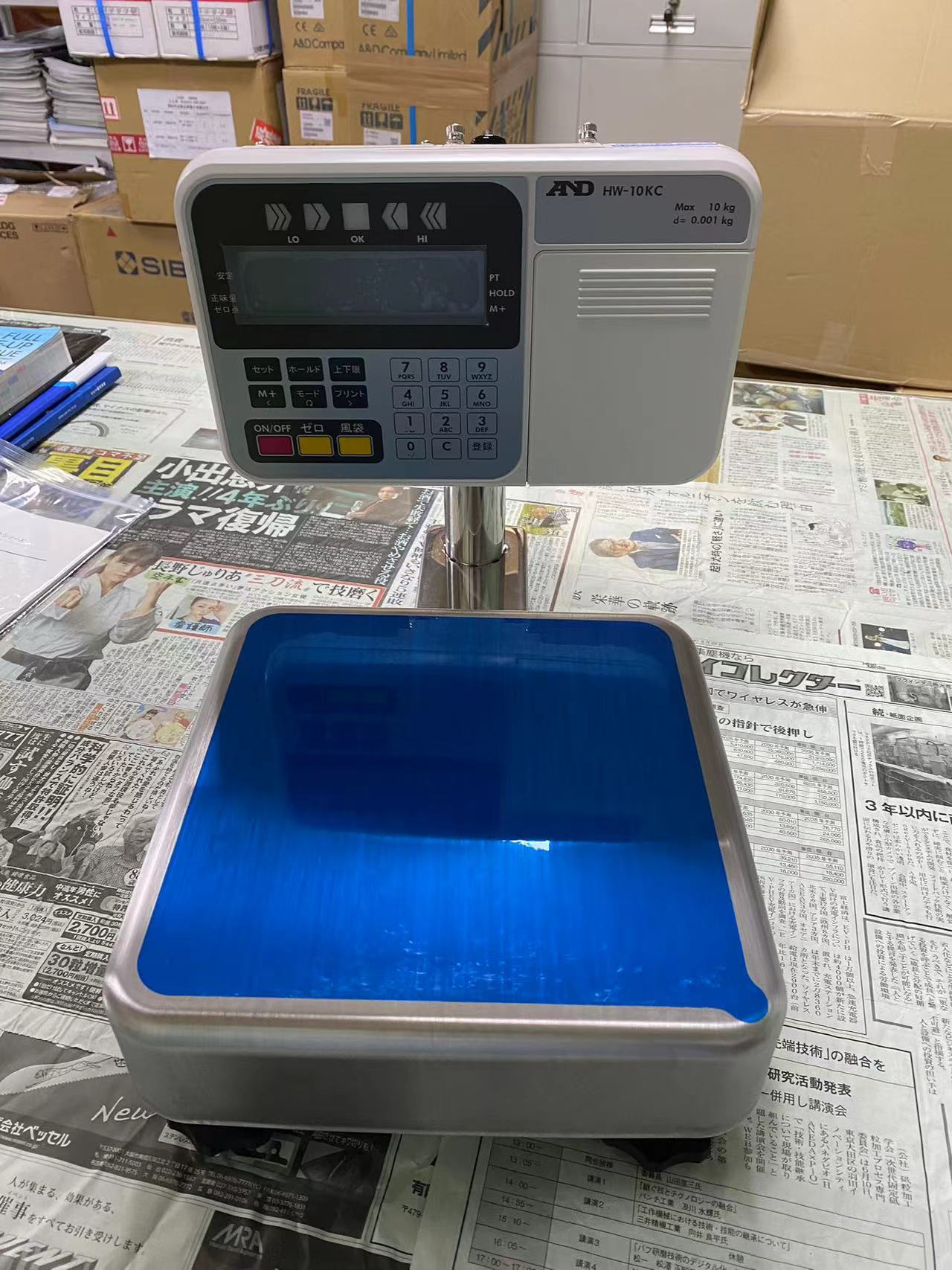 AND 日本 进口 称重底座防尘  HW-100KC