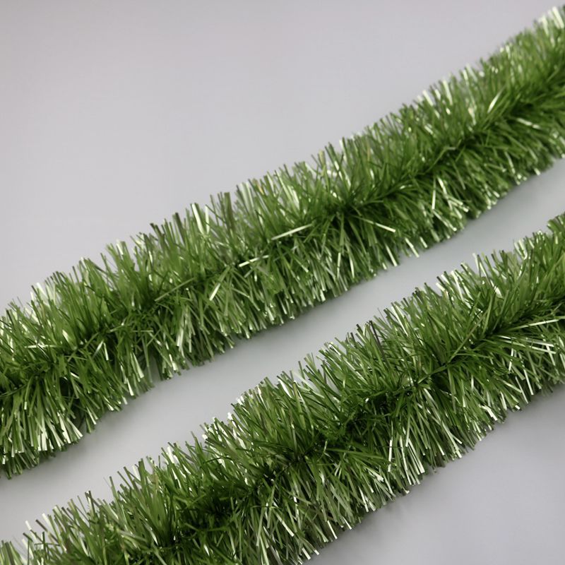 Festival de Navidad transfronterizo fiesta decoración color mate raya guirnalda boda celebración actividad lana raya 2 M fabricante