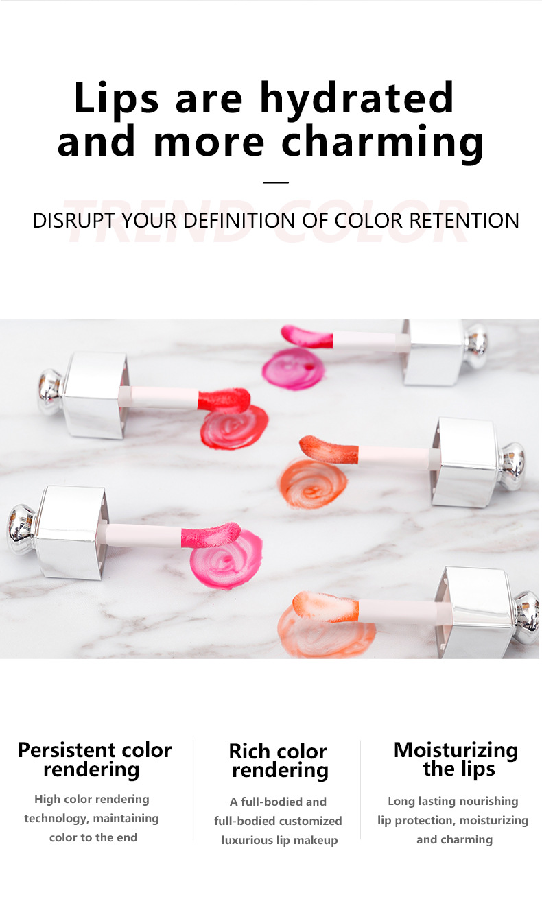 ENGBO's new export products: Moisturizing and lustrous lip Gloss, coloring lip Oil, Bright and Plump Lip Shape, cross-border lip care oil Application Scenario