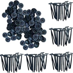 跨境卡扣穿心钉 Nylon Universal Cable Tie Buckle 尼龙通用扎带