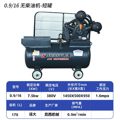 Hava kompressorları Tire Repair, Diesel Air Pump, Car - 09-16-diesel-free-engine-short-can