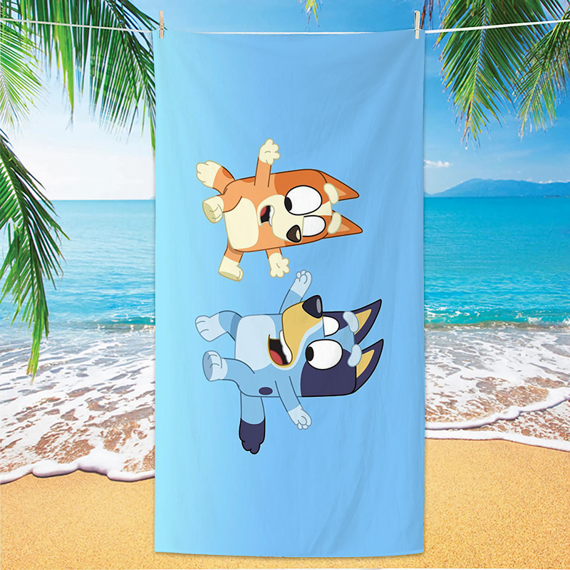 블루이 비치 목욕 타올 3