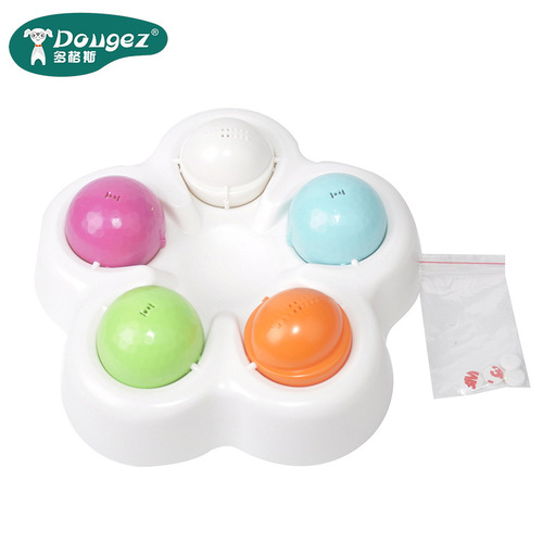 Dog Bowl Slow Food Training Feeder Pet Food Bowl Cross-border Hot Selling Pet Supplies Cat Bowl Hidden Food Dog Toy