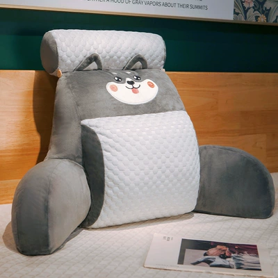 Multi-function pad — Dormitory Student Pillows and Beds - medium-cushion-headrest-seat-recommendation-60x40cm-independent-liner-is-removable-and-washable-waist-supporting-bingdoudou-husky-skin-friendly-bingdoudou-material