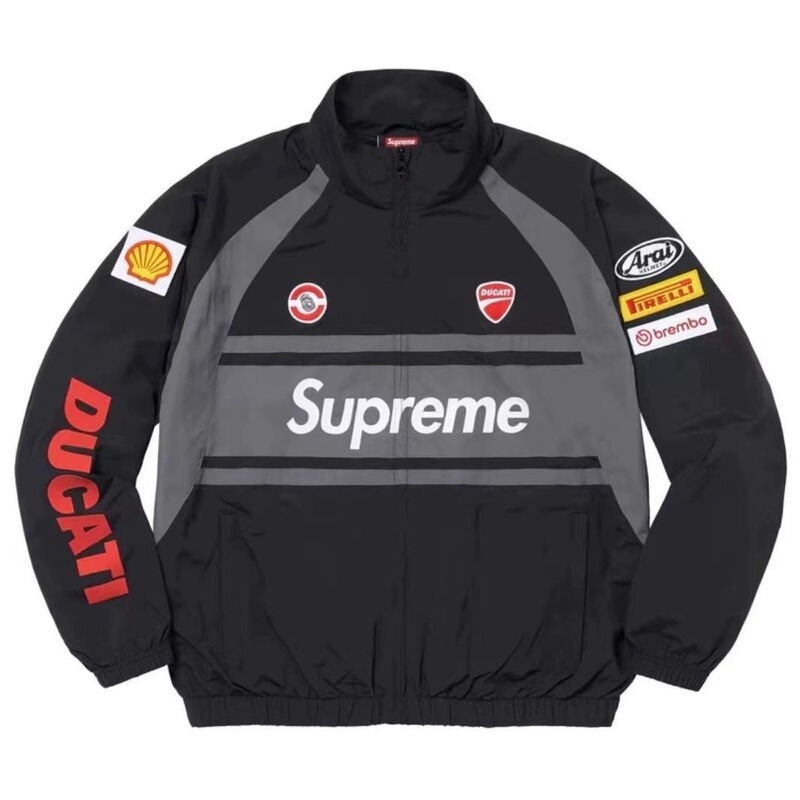24Ss Ducati Track Jacket Ducati Co-Branded Racing Uniform Jacket Motorcycle Jacket Wholesale