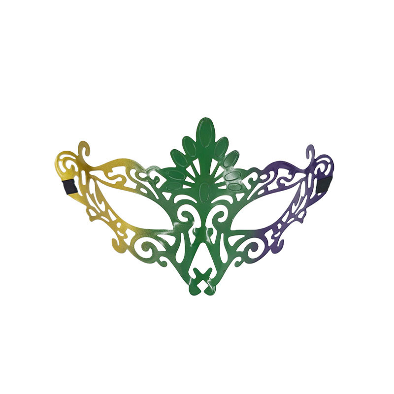 Carnaval transfronterizo amazónico máscaras mitad cara fiesta celebración máscaras tricolores lucha libre mano baile decoración vestido TK