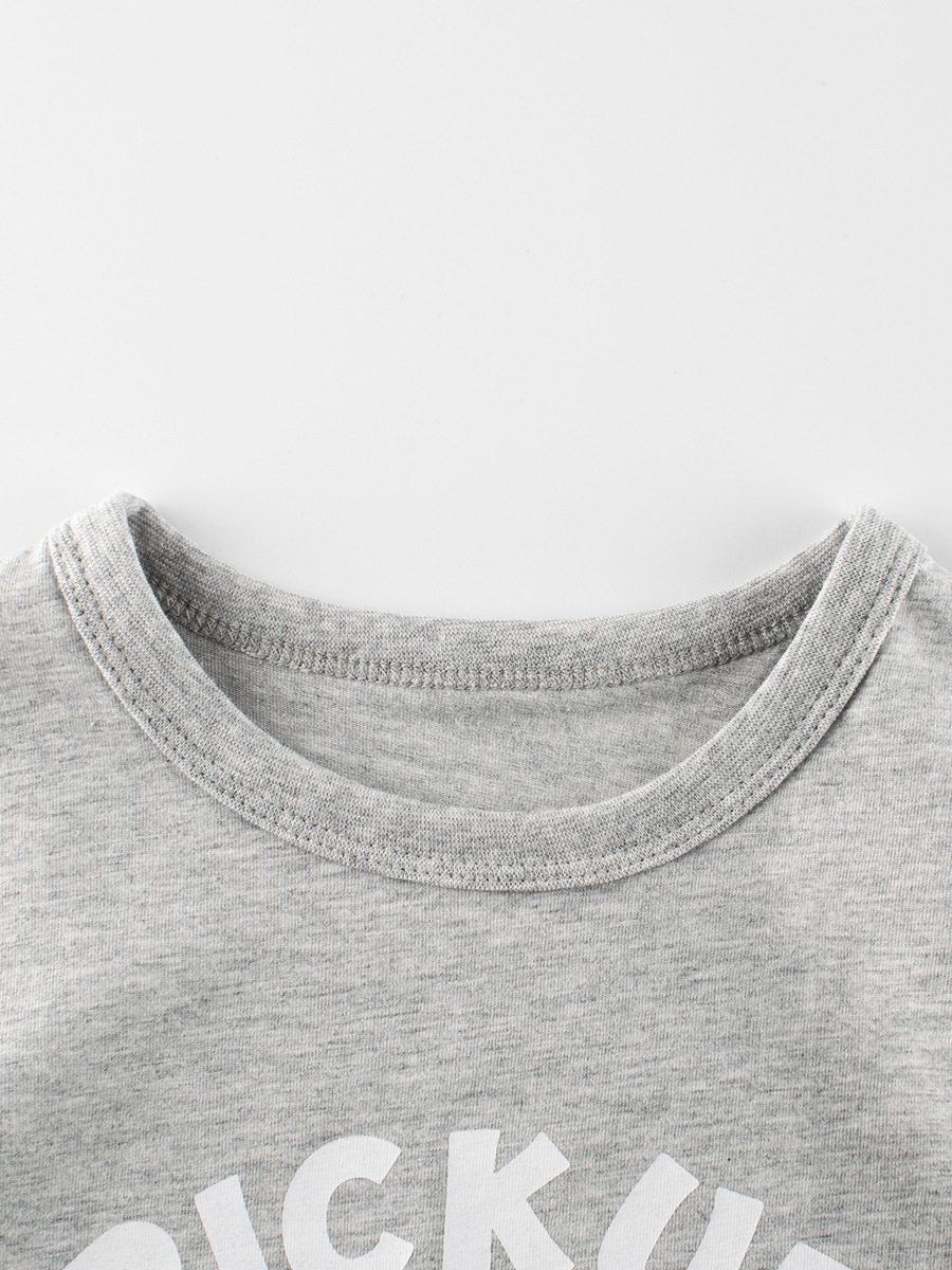 Ropa Infantil 27kids, Novedades de Verano 2025, Camisetas de Manga Corta para Niños, Ropa para Niños, Suministro Transfronterizo, Dropshipping