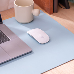Single-Sided Leather Mouse Pad, Extra Large, Non-Slip Computer Keyboard Office Desk Pad, Writing Pad, Dimensions, Pattern Printing, LOGO