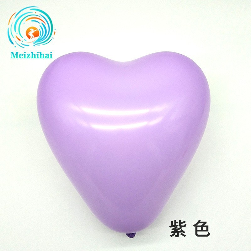 2.2g Matt Macaron Love Balloon Heart Balloon Impresión Decoración de la casa de boda Set de globos de boda