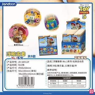 Рельефные значки History of Toys 15 юаней