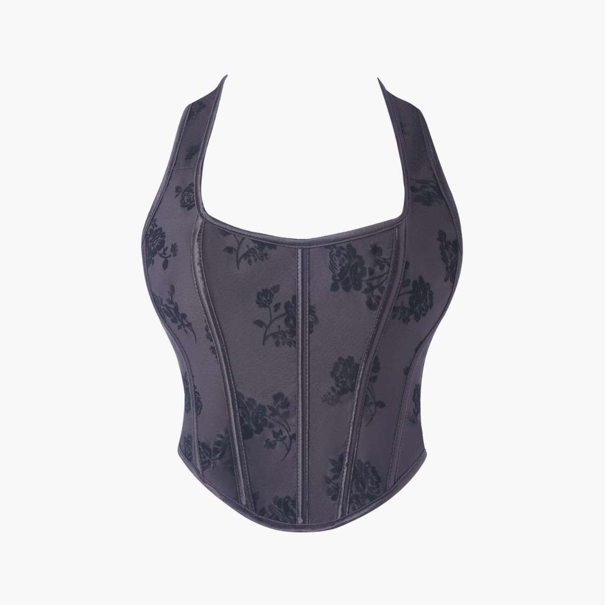 Nueva mujer de cuero negro, soporte de pecho, corte de forma corta, camisa Aliexpress, suministro transfronterizo