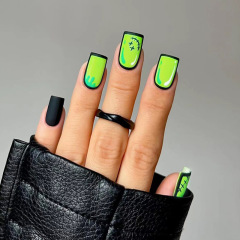 Fashionable Halloween European square nail polish European and American comics ins style foreign trade wear nail polish wholesale