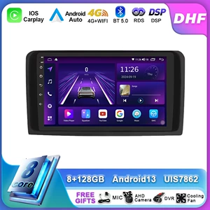 9inch Mercedes ML HD Android Bluetooth MP5 GPS naviqasiya Simsiz Carplay