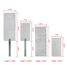 首饰银铂金钛网电镀钛网电极金银首饰电镀阳极板金属加工翻新工具