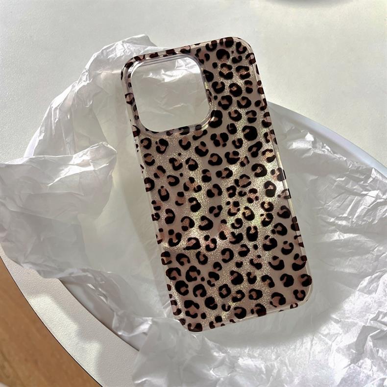 45g Weight iPhone Applicable Brands Phone Cases Classification soft glue Material Leopard Pattern Casual, Elegant, Lady Style Soft Glue Leopard Casual Elegant Lady Phone Cases Phone Accessories 4