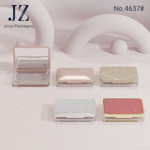 厂家订货 方底 卡扣 单格/双格 三种盖子 眼影盒 带刷位 塑料包材