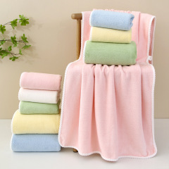 新品批發毛巾禮盒禮品促銷毛巾 幼兒園方巾比純棉吸水不掉毛定 制
