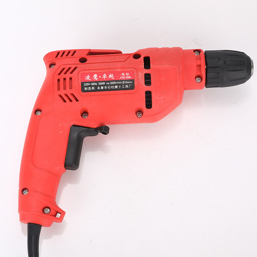 Hand electric drill 10A multi-function forward and reverse pistol drill household micro power tools electric cross-border electric drill