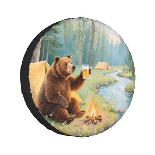 Amazon spare tire cover, practical car accessory, dust cover, tire protector, minimum order of 14-18.1inch pieces