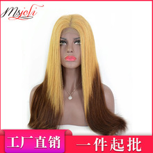 ˰lٰl^ T27/4 straight hair 4*4 lace human hairs wig