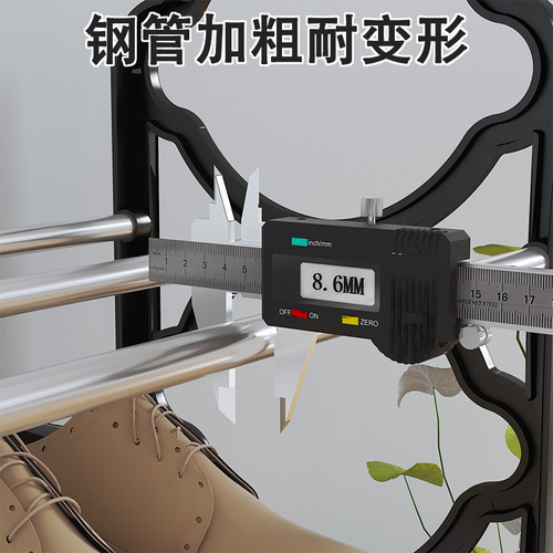 Four-layer lace shoe rack door dust-proof storage rack multi-layer shoe cabinet storage rack space-saving multi-functional small shoe cabinet