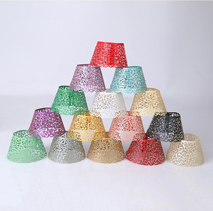 Creative Exquisite Muffin Cake Cups High Temperature Resistant Decorative Baking Bread Holder Laser Hollow Cake Edge
