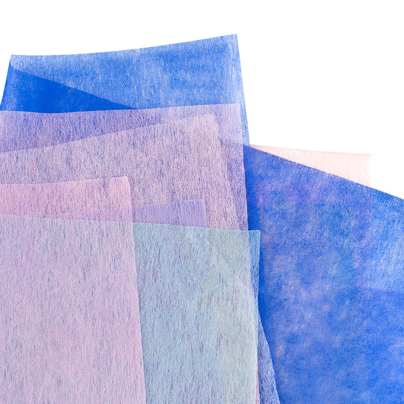 Regalo de La Flor de la caza encantador papel de algodón puro de color fresco hecho a mano ramo de papel de embalaje ramo de la tienda de flores forro translúcido papel de embalaje de flores secas