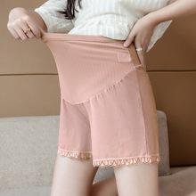 厂家孕妇安全裤夏季薄款防走光可外穿可调节高腰打底怀孕期三分裤
