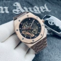 Rose gold black surface