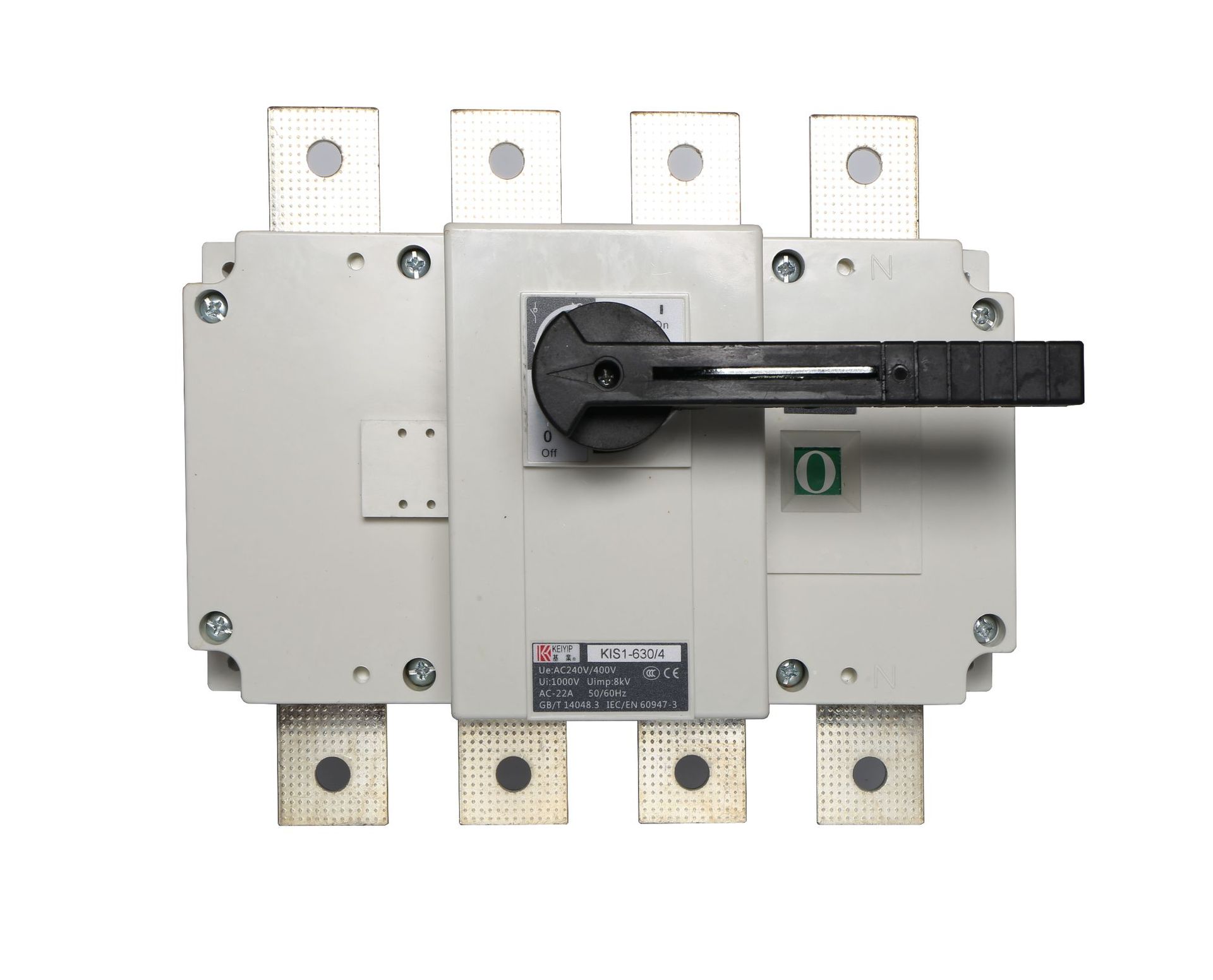 东莞基业公司自主品牌KIS1系列隔离开关产品不频繁手动隔离电源用