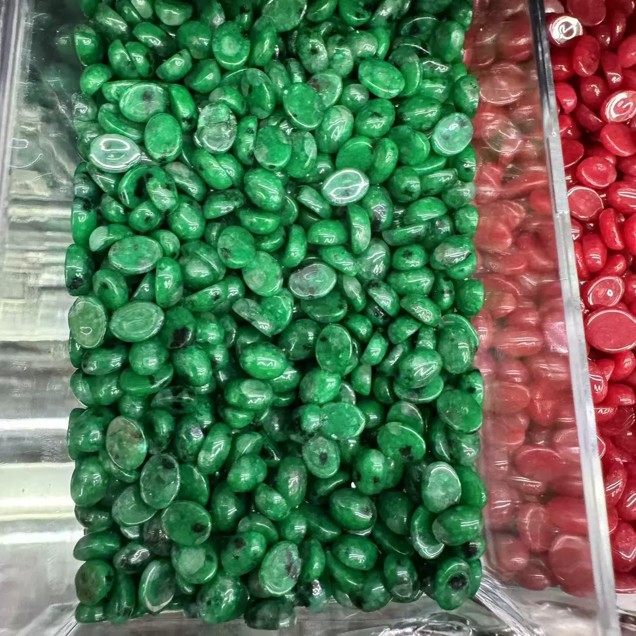 Organic gemstone for ring, accessories, 6x, x8, DIY