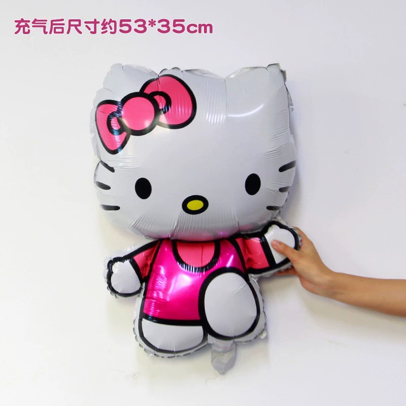 Hello Kitty, hello kitty, мультяшный детский шар, вечернее платье, подарок на день рождения