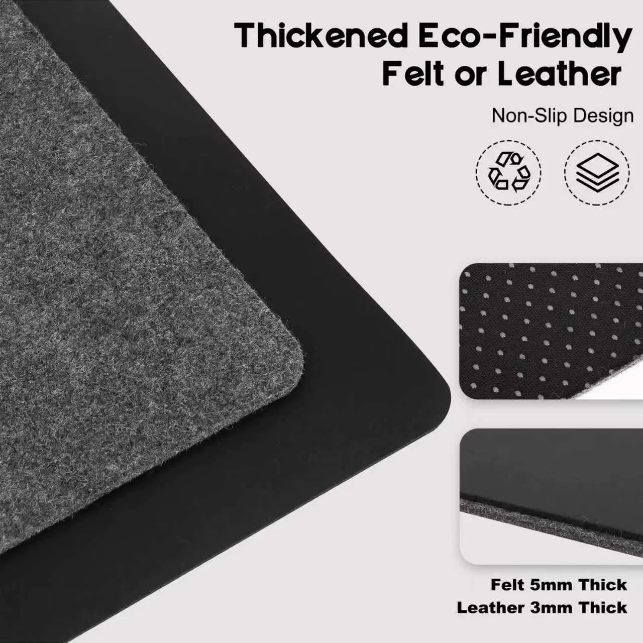 leather magnetic Leather Desk Mat from Yomiego