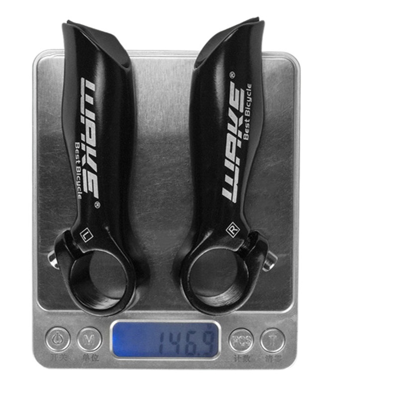 WAKE bicicleta de montaña Vice mango bicicleta Vice mango de aleación de aluminio mango cuerno cubierta de la manija accesorios para bicicletas agarre