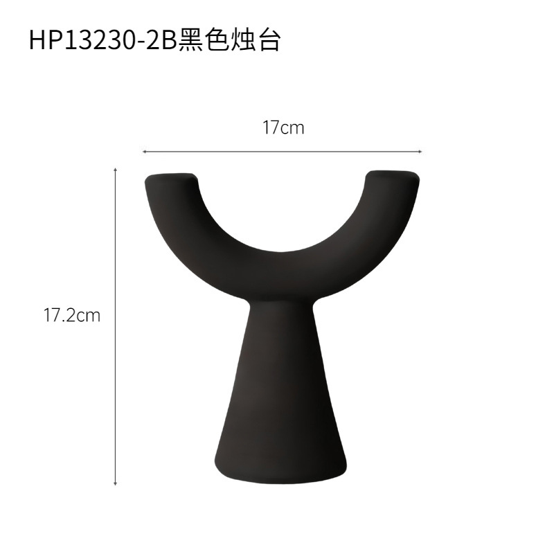 Ins viento vintage candelabro de cerámica luz de velas cena candelabro hogar mesa de comedor sala de estar mesa decoración suave decoración