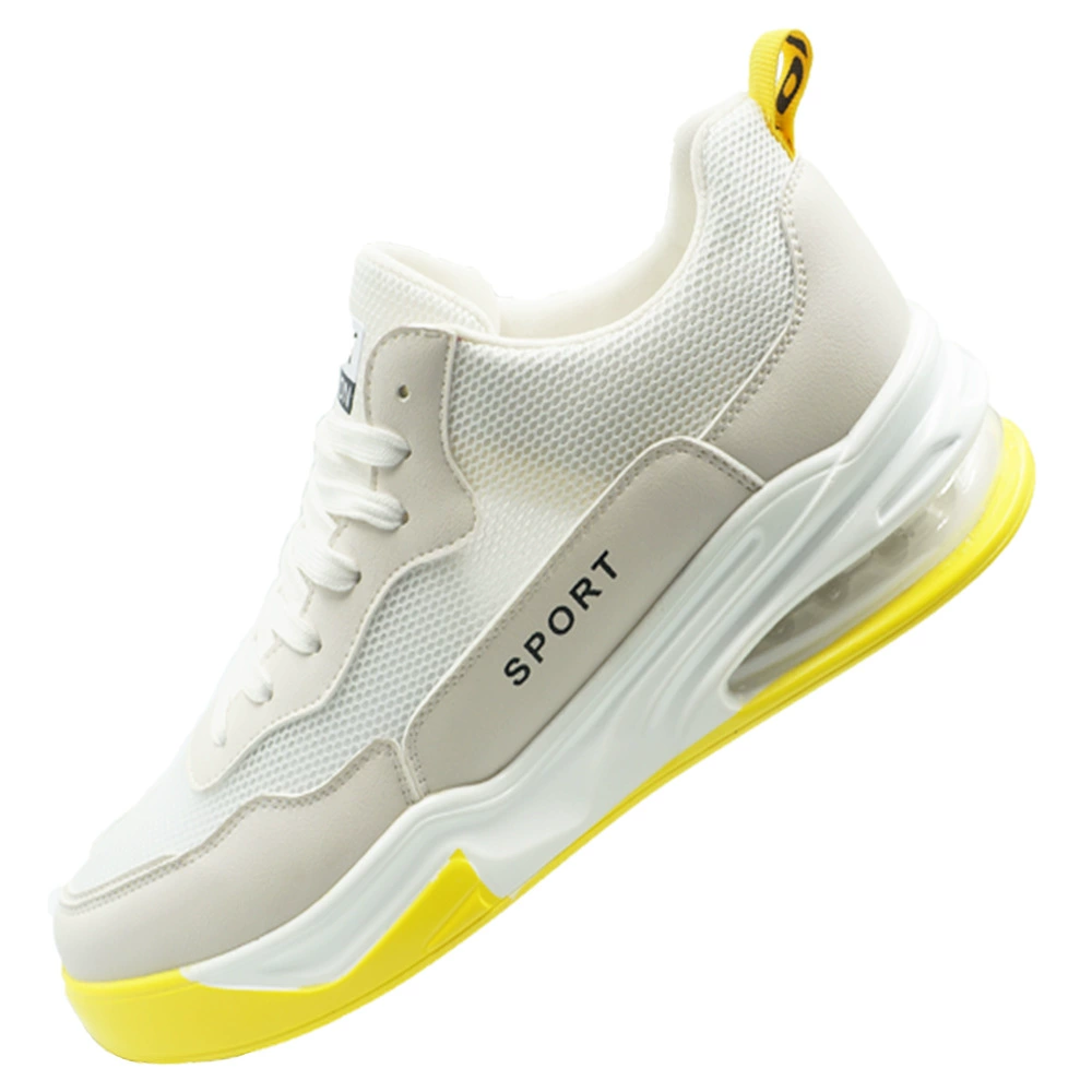 Лето-осенняя Новая мужская обувь сетчатая Спортивная повседневная обувь Корейская трендовая маленькая белая обувь оптом мужская обувь