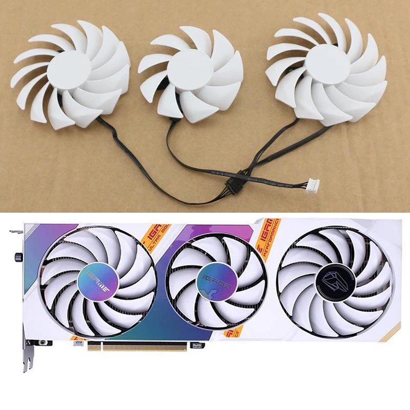 Подходит для нового семи радуга 3060/3060Ti/3070/3080 Ultra OC кулера для видеокарты
