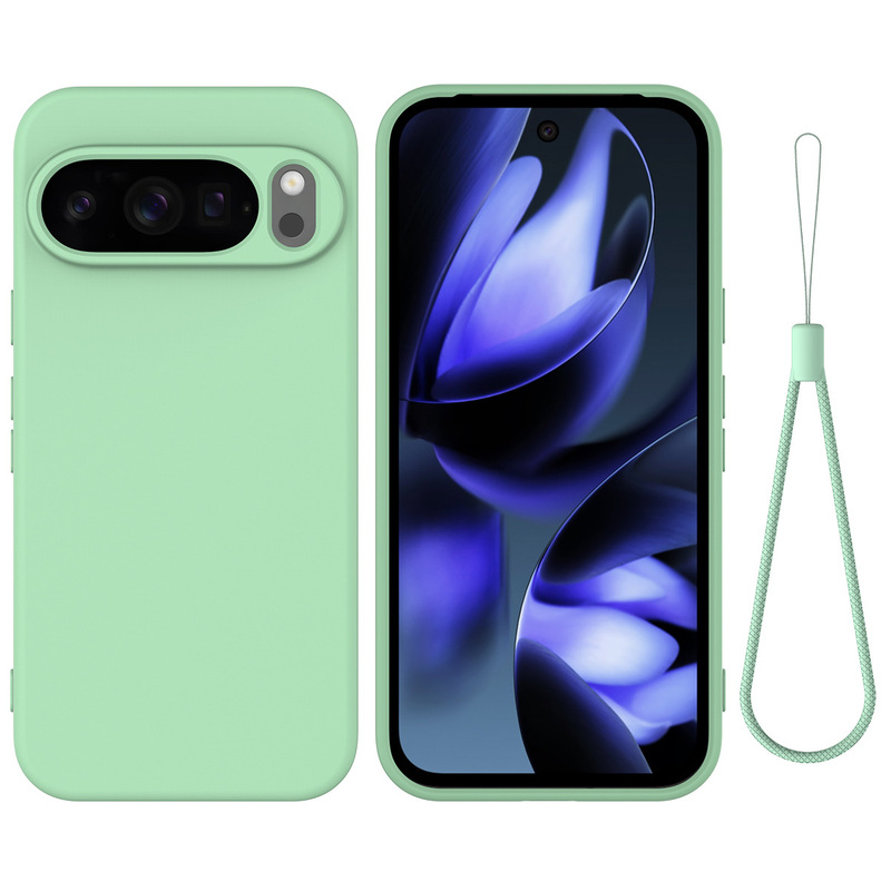 Google Pixel 10 Pro XL ソリッドシリコン携帯電話ケース Google オールインクルーシブソリッドカラースキンフィールケースに適した国境を越えた|undefined