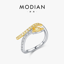 MODIANĦ��S925���y�p���W����ξ��l�OӋ�н�ָŮins�Lײɫָ�h