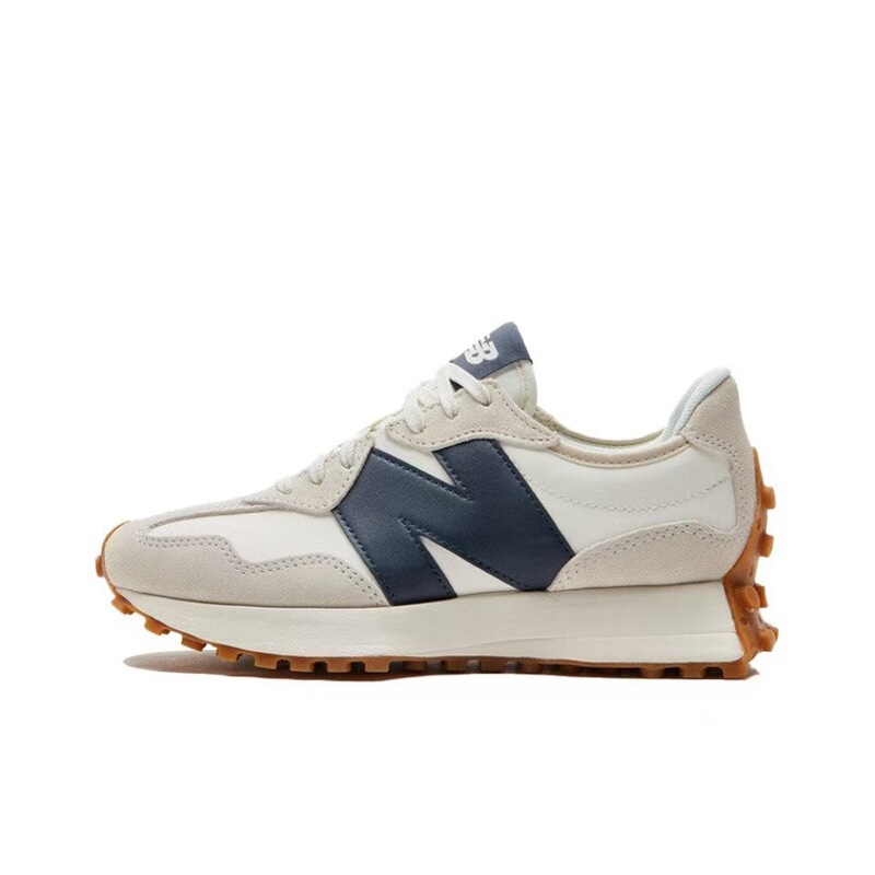 莆田 NB327 小さなウエストレトロカジュアルスポーツランニングシューズ厚底高さ増加男性と女性のランニングシューズオリジナルグレー|undefined